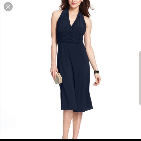 Evan Picone Marilyn halter dress - Picture 3 of 15